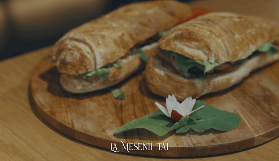 Sandvis cu Mușchiuleț Țigănesc